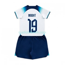 Maillot de Foot Angleterre Mount 19 Domicile Coupe du monde 2022 - Enfant